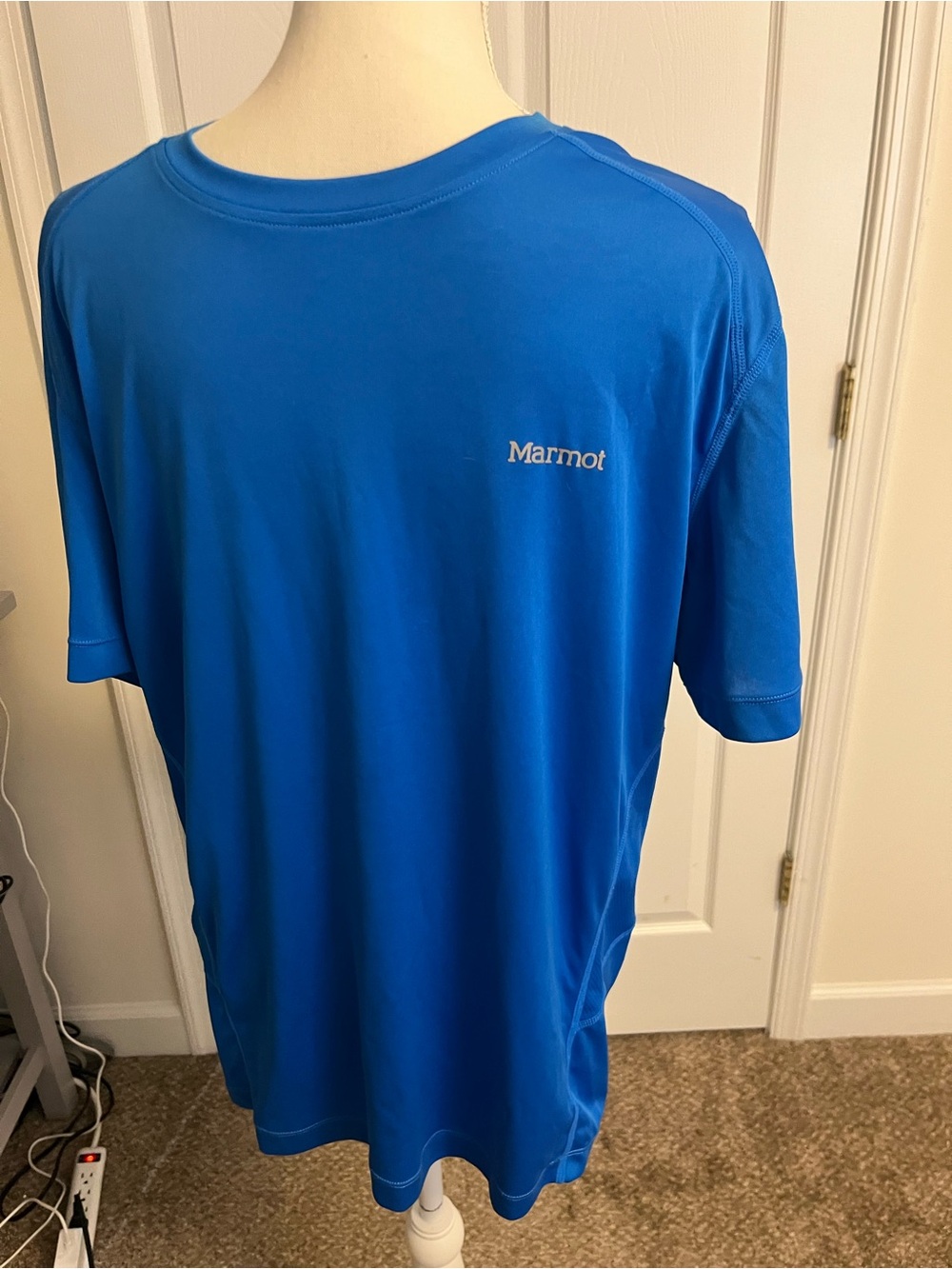 Marmot Men's Short-Sleeve Royal Blue Performance Tee